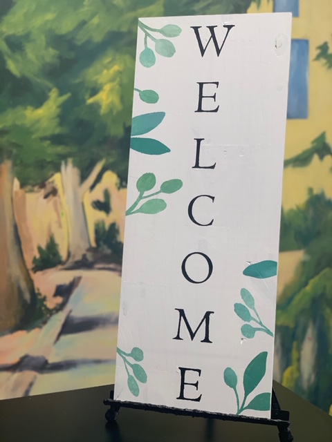 Lovely New WELCOME BOARD Added To Studio Collection